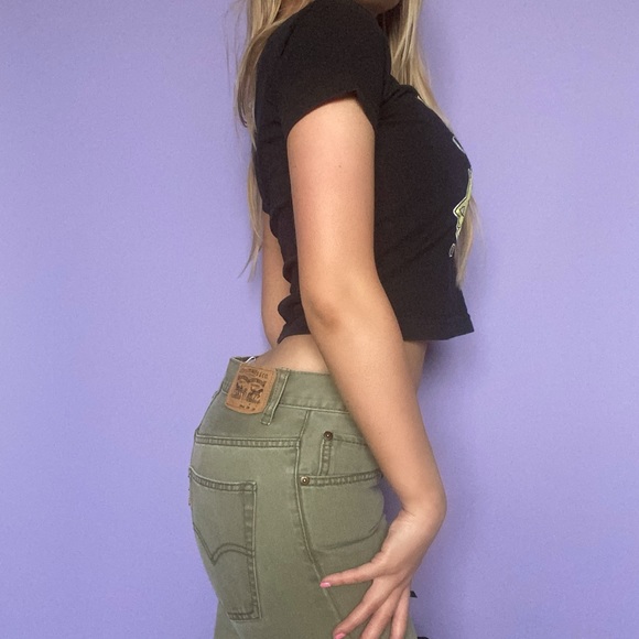 ❌SOLD-DEPOP❌ Monsters Inc. Baby Tee - Picture 2 of 4